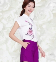 Set Sơ Mi In Hoa 3D S714 